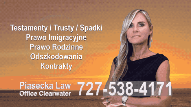 Fort Myers Wills, Trusts, Probate, Immigration, Lawyer, Attorney, Polish, Accidents, Personal Injury, Divorce, Family Law, Agnieszka Piasecka