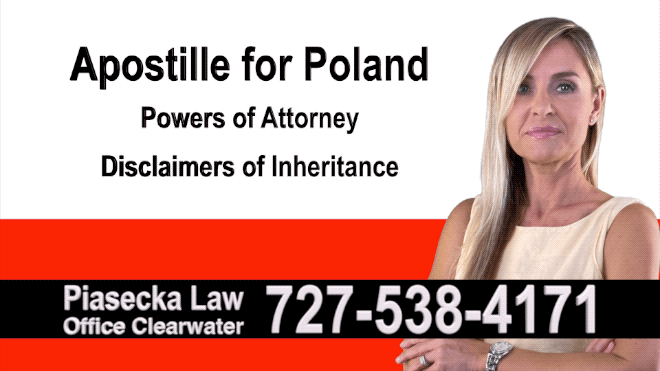 Odessa Apostille, Notary, Polish, Polski, Notariusz, Pełnomocnictwo, Power of Attorney, Agnieszka Piasecka, Aga Piasecka