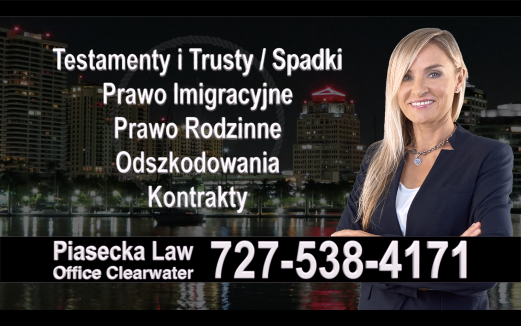 North Port Polish Attorney, Polski prawnik, Polscy, Prawnicy, Adwokaci, Floryda, Florida, Immigration, Wills, Trusts, Personal Injury, Agnieszka Piasecka, Aga Piasecka, Divorce, Accidents, Wypadki
