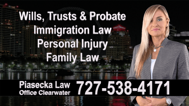 New Tampa Polish Attorney, Polski prawnik, Polscy, Prawnicy, Adwokaci, Floryda, Florida, Immigration, Wills, Trusts, Personal Injury, Agnieszka Piasecka, Aga Piasecka, Divorce, Accidents, Wypadki