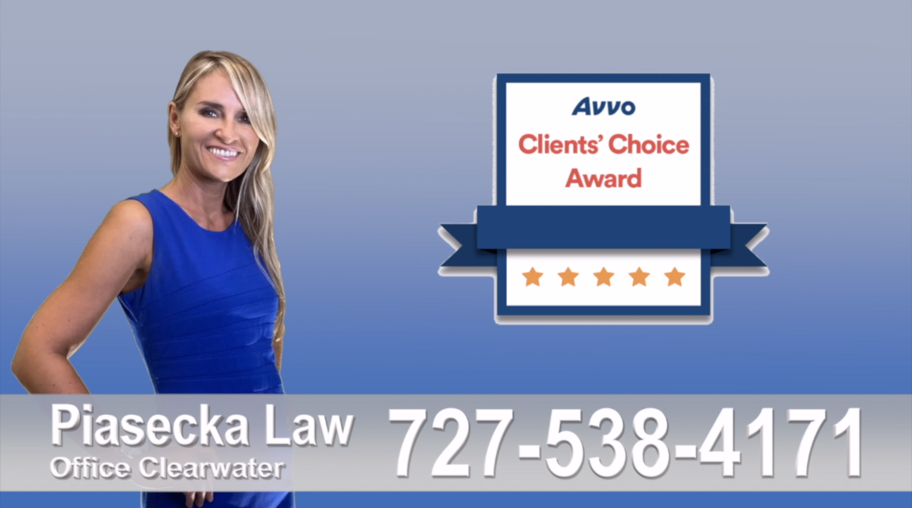 Clearwater Polish attorney, polish lawyer, clients, reviews, clients, avvo, award