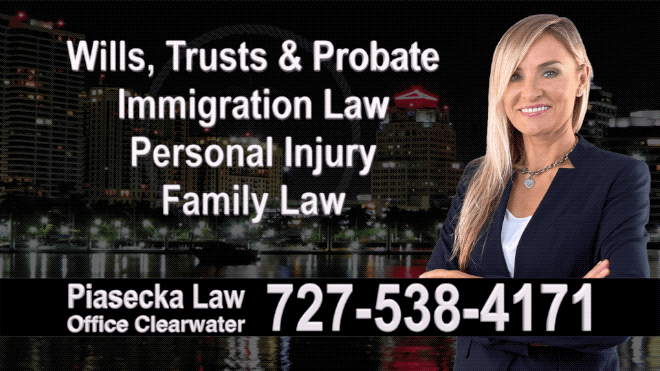 WIlls Trusts Living Wills, Polski, Adwokat, Polish, Attorney, prawnik, Floryda, Florida, Immigration, Wills, Trusts, Divorce, Accidents, Wypadki
