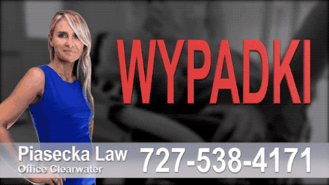 6 Accidents, Personal Injury, Florida, Attorney, Lawyer, Agnieszka Piasecka, Aga Piasecka, Piasecka